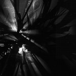 Abstract, Black Space Structure