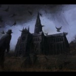 Gothic Church in Darkness