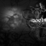 Gothic Wallpaper, Angel & Pentacle